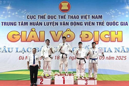 Sơn Hoàng Dũng giành Huy chương Bạc Giải vô địch cúp các CLB Judo quốc gia năm 2025