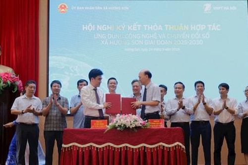 Hương Sơn thúc đẩy chuyển đổi số