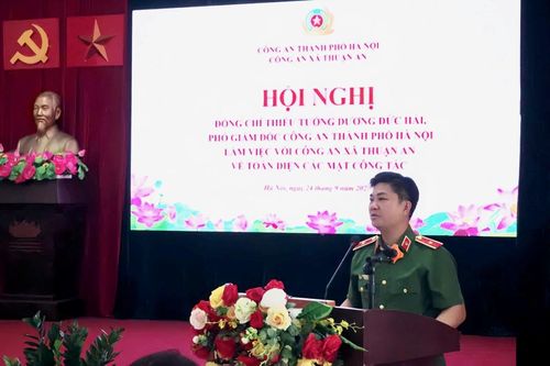 Thể hiện tính chủ động và 'tầm' của Công an xã theo mô hình mới