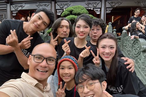Á hậu Minh Kiên đóng phim điện ảnh 'Trại buôn người'