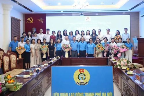 Hà Nội tiếp tục thành lập 34 công đoàn cơ sở với hơn 2.100 đoàn viên