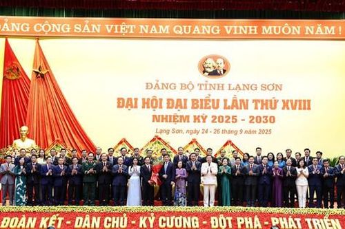 Danh sách Ban Chấp hành Đảng bộ tỉnh Lạng Sơn nhiệm kỳ 2025 - 2030