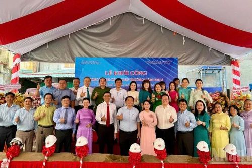 Thành phố Hồ Chí Minh: Khởi công trường mầm non tại phường Minh Phụng