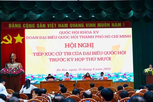 Bí thư Thành ủy Thành phố Hồ Chí Minh tiếp xúc cử tri trước kỳ họp thứ 10, Quốc hội khóa XV
