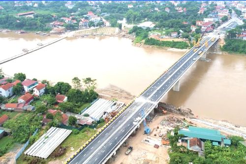 Cầu Phong Châu mới sẽ khánh thành vào ngày 28-9