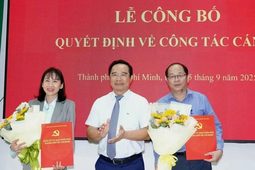 Chỉ định đồng chí Dương Hồng Thắng và đồng chí Phạm Thị Thanh Hiền tham gia Ban Thường vụ Đảng ủy UBND TPHCM