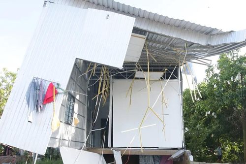 Bờ sông Tiền tiếp tục sạt lở, 20 hộ dân ở Đồng Tháp bị ảnh hưởng