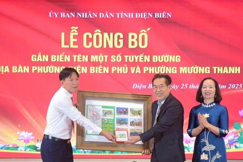 Sáu văn nghệ sỹ được đặt tên đường tại tỉnh Điện Biên