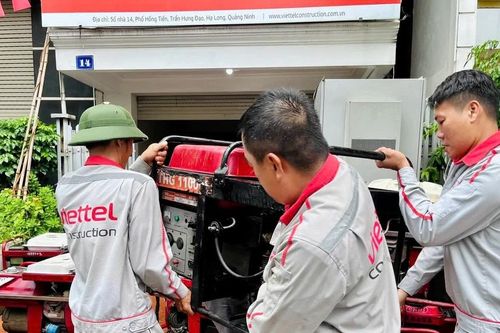Viettel triển khai đồng bộ các biện pháp duy trì mạng lưới trong và sau bão số 9