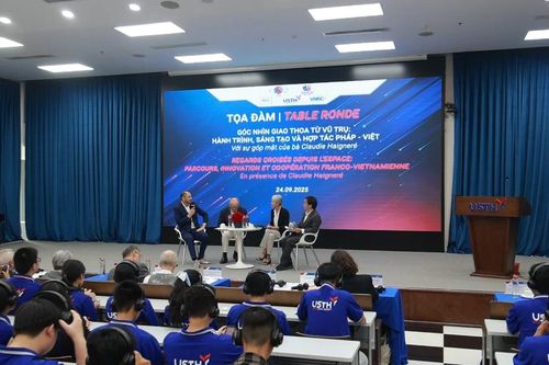 Hành trình vũ trụ gắn kết Việt Nam-Pháp trong khoa học và sáng tạo