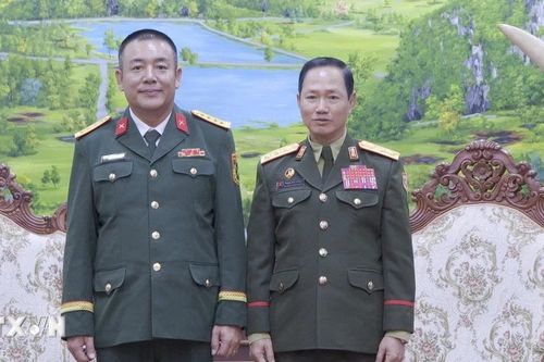 Hợp tác quốc phòng Việt Nam-Lào ngày càng gắn kết, bền chặt