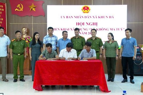 Triển khai xây dựng 'Xã Khun Há không ma túy' năm 2025