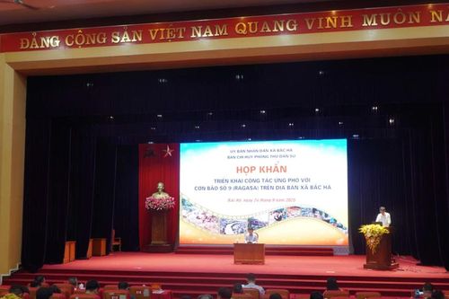 Bắc Hà triển khai công tác ứng phó với cơn bão số 9 (Ragasa) và mưa lớn