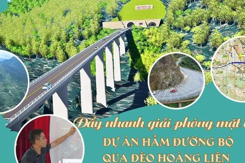 Đẩy nhanh giải phóng mặt bằng Dự án hầm đường bộ qua đèo Hoàng Liên
