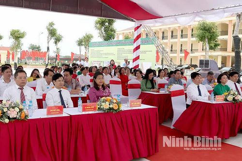 Lễ khánh thành và gắn biển công trình xây dựng Trường THPT Vũ Duy Thanh (giai đoạn 2)