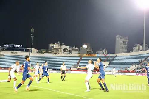 Thép Xanh Nam Định thắng trận đầu tiên ở Cup ASEAN Club Championship