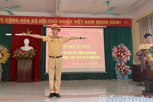 Trang bị kiến thức, nghiệp vụ cho lực lượng tham gia bảo vệ an ninh trật tự ở cơ sở