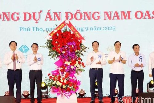 Khởi công Dự án Khu đô thị mới Đông Nam Oasis City chào mừng Đại hội đại biểu Đảng bộ tỉnh