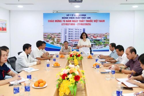 Khảo sát hoạt động khám, chữa bệnh tại Bệnh viện Mắt Việt An