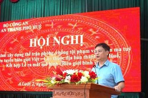 Ra mắt mô hình 'Biên giới bình yên'
