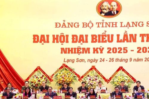 Đại hội Đại biểu Đảng bộ tỉnh Lạng Sơn lần thứ XVIII, nhiệm kỳ 2025 – 2030: Xây dựng Lạng Sơn trở thành cực tăng trưởng của vùng Trung du và miền núi phía Bắc