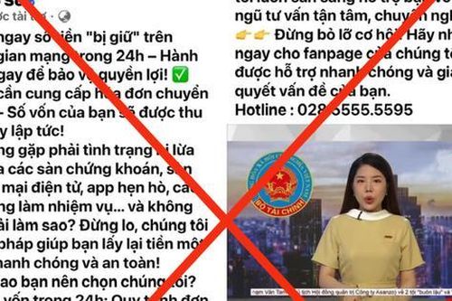 Cảnh báo giả mạo trang Facebook của Bộ Tài chính để lừa đảo
