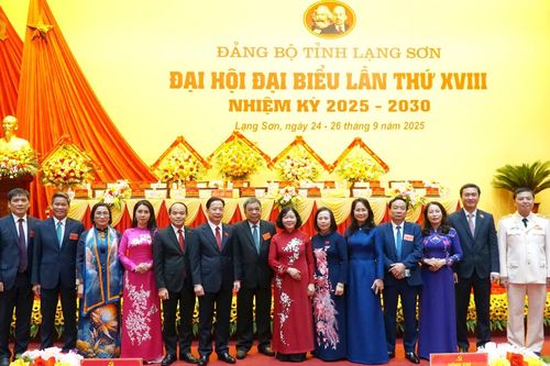 Bí thư Thành ủy Hà Nội dự Đại hội Đảng bộ Lạng Sơn