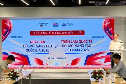 800 đại biểu tham dự Ngày hội đổi mới sáng tạo quốc gia, diễn ra vào sáng 1-10