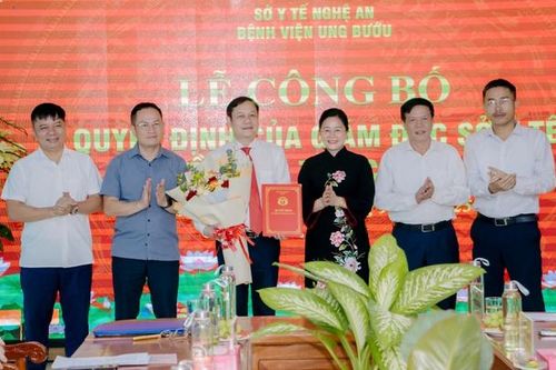 Bệnh viện Ung bướu Nghệ An có tân Giám đốc