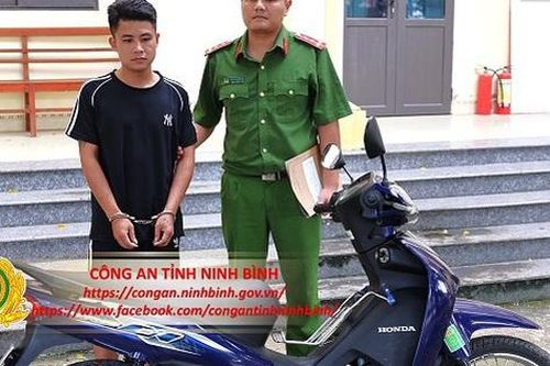 Bắt giữ đối tượng dương tính ma túy, cướp tài sản của học sinh tại Ninh Bình