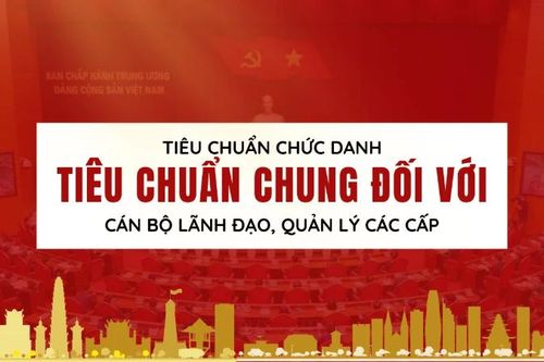 Tiêu chuẩn chức danh đối với cán bộ, lãnh đạo quản lý các cấp