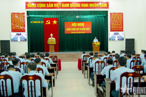Sư đoàn 377 thi đua về đích
