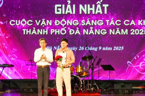 Trao giải cuộc vận động sáng tác ca khúc về TP Đà Nẵng