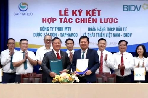 Sapharco ký kết hợp tác với BIDV, hướng đến mục tiêu phát triển ngành y tế