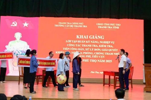 Tập huấn nghiệp vụ lĩnh vực thanh tra: Tình huống giả, hiệu quả thật