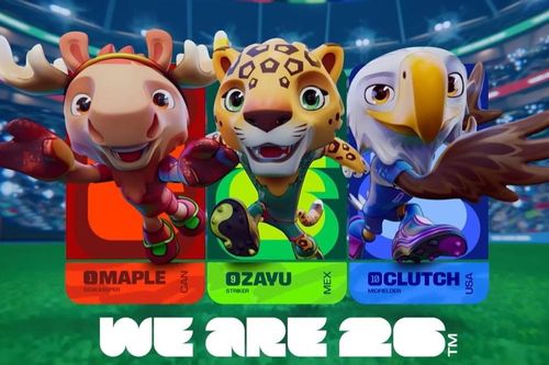 Gặp gỡ 3 linh vật chính thức của World Cup 2026: Clutch, Maple và Zayu