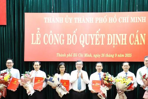 Thành ủy TPHCM chỉ định nhân sự chủ chốt nhiều xã, phường