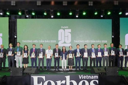 VRG được vinh danh Top 25 Thương hiệu công ty niêm yết dẫn đầu 2025