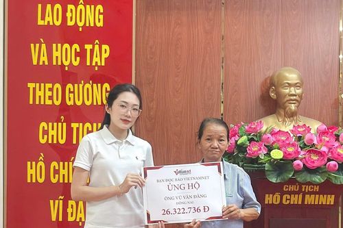 Ông Vũ Văn Đằng mắc bệnh tim được bạn đọc giúp đỡ hơn 26 triệu đồng