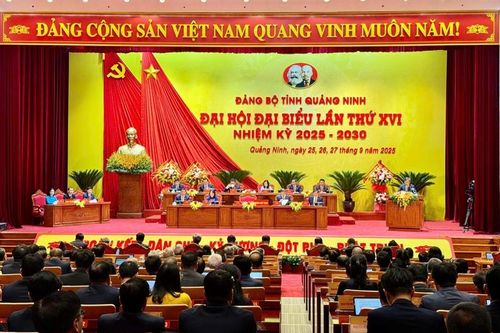 Khai mạc trọng thể Đại hội Đảng bộ tỉnh Quảng Ninh lần thứ XVI: Khẳng định tầm nhìn và ý chí bứt phá trong kỷ nguyên mới