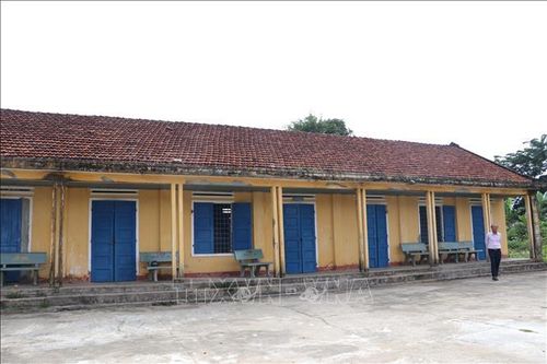 Nguy cơ mất an toàn từ dãy phòng học 30 năm tuổi ở Quảng Ngãi