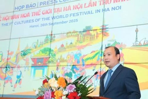Lần đầu tiên Việt Nam tổ chức lễ hội văn hóa thế giới tại Hà Nội