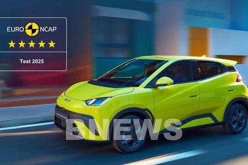 Xe điện BYD Dolphin Surf đạt chứng nhận an toàn tối đa 5 sao Euro NCAP