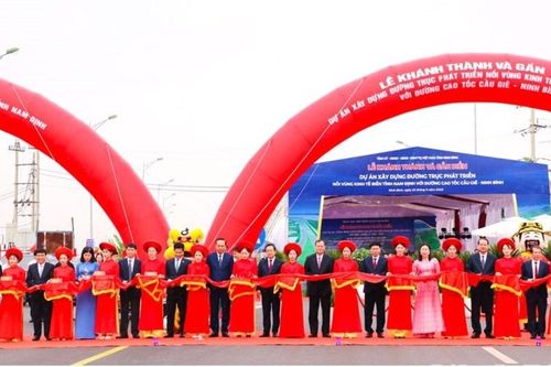 Ninh Bình khánh thành nhiều công trình giao thông trọng điểm