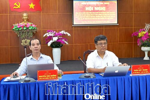 Đảng ủy phường Tây Nha Trang tổ chức hội nghị chuyên đề