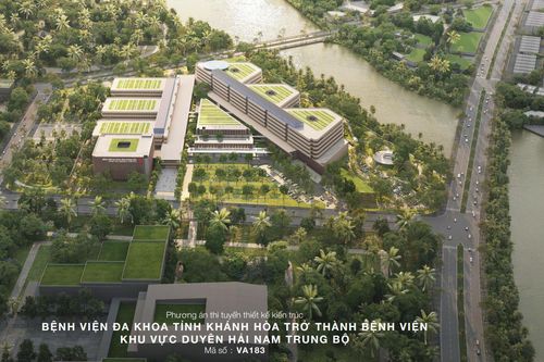 Công bố phương án kiến trúc Dự án Bệnh viện Đa khoa Khánh Hòa trở thành Bệnh viện khu vực Duyên hải Nam Trung Bộ