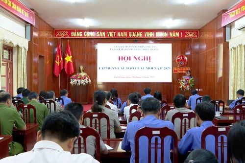 Hội nghị tập huấn các đạo luật mới năm 2025