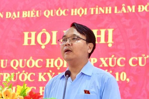 Phó Bí thư Tỉnh ủy Lâm Đồng Đặng Hồng Sỹ tiếp xúc cử tri phường Phước Hội