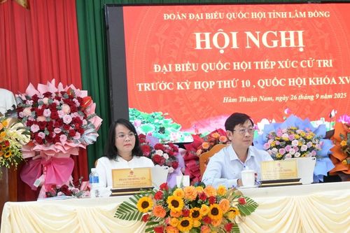 Cử tri xã Hàm Thuận Nam kiến nghị khó khăn trong vấn đề xin tách thửa, cấp sổ đỏ