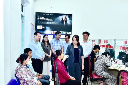 Đoàn ĐBQH khóa XV tỉnh Tuyên Quang khảo sát tại xã Sơn Thủy